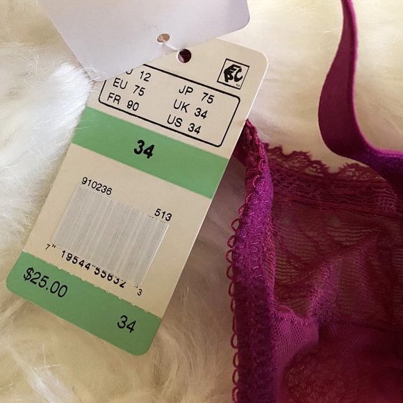 b.tempt'd by Wacoal B.Gorgeous Bralette 34B - Picture 3 of 4